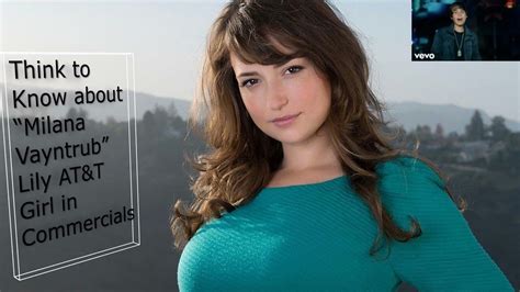 milana vayntrub breasts|AT&Ts Lily Posted A Jaw